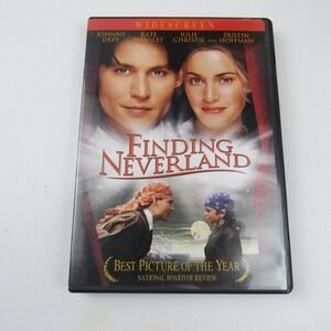 Finding Neverland DVD Johnny Depp‎ Kate Winslet Julie Christie